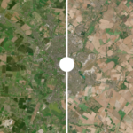Dramatic before and after pictures show devastating impact of Britain’s record-breaking heatwaves