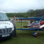 Builder in stunt biplane horror crash sues for millions over ‘missing nut’