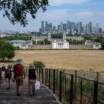 UK heatwave live: Wildfire fears grow and heat health alerts issued as fourth heatwave of summer to start