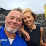 Wildfire-hit residents remove Greenpeace mural of Burnham from scorched mountain