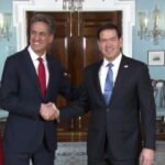 ‘Do you still think Trump’s an idiot?’: Miliband confronted on past views of US president