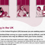Minister defends Home Office booklet urging asylum seekers not to rape women