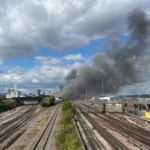 Huge fire breaks out near Wembley Stadium with 125 firefighters on scene