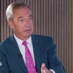 Farage tells BBC ‘we live in a complainants’ society’ after questions over Reform funding