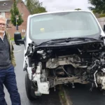 Charity van delivering meals from food bank stolen and stripped of its engine by thieves